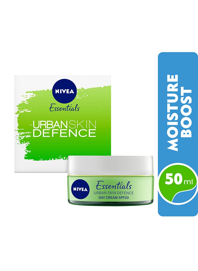 Nivea - Urban Skin Defence Day Cream SPF20 50ml - Image 1