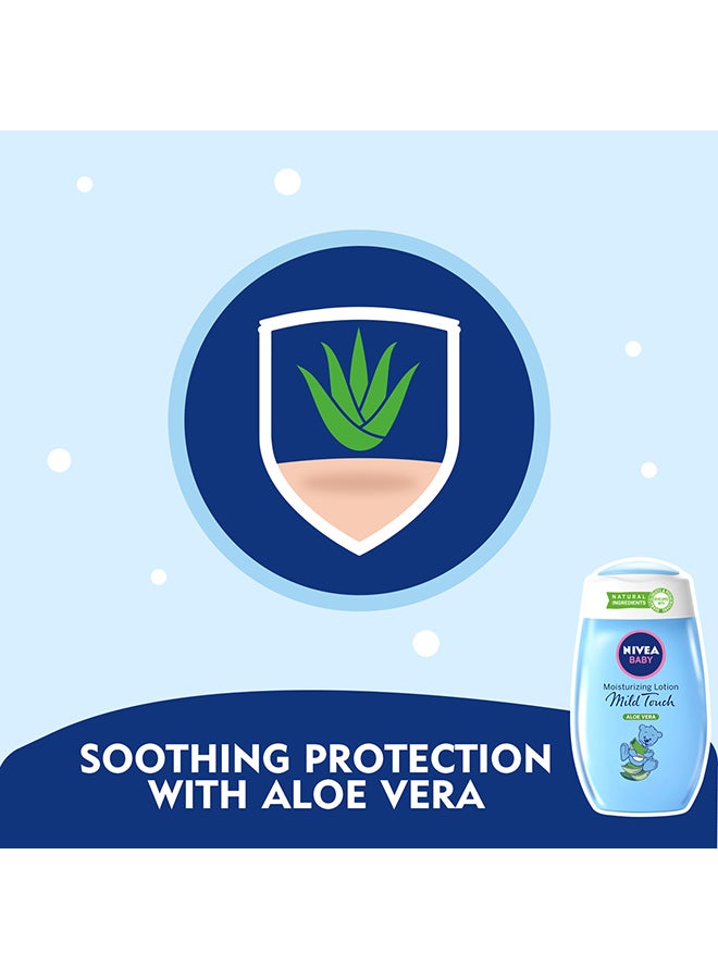 نيفيا لوشن اللمسة اللطيفة للترطيب للأطفال، بالألوفيرا، 200 مل - Image 5