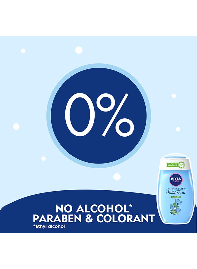 نيفيا لوشن اللمسة اللطيفة للترطيب للأطفال، بالألوفيرا، 200 مل - Image 4