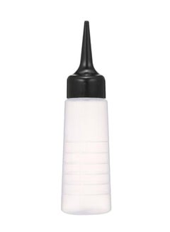 Hair Colour Applicator Bottle Clear/Black 21cm