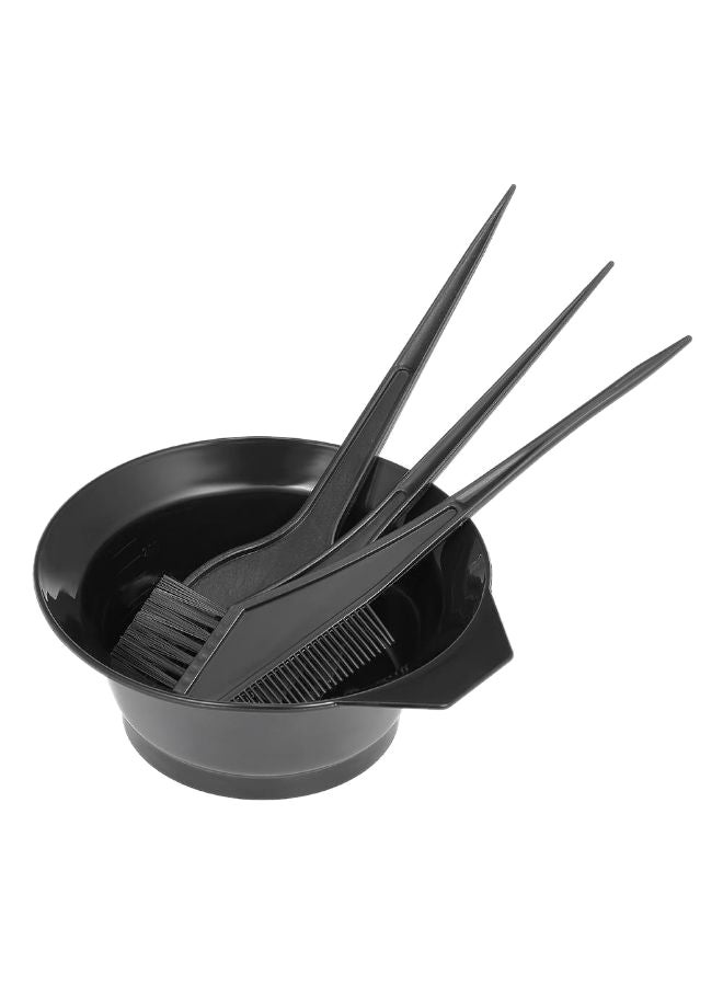 Generic 4-Piece Hair Colouring Tool Kit Black - Image 2
