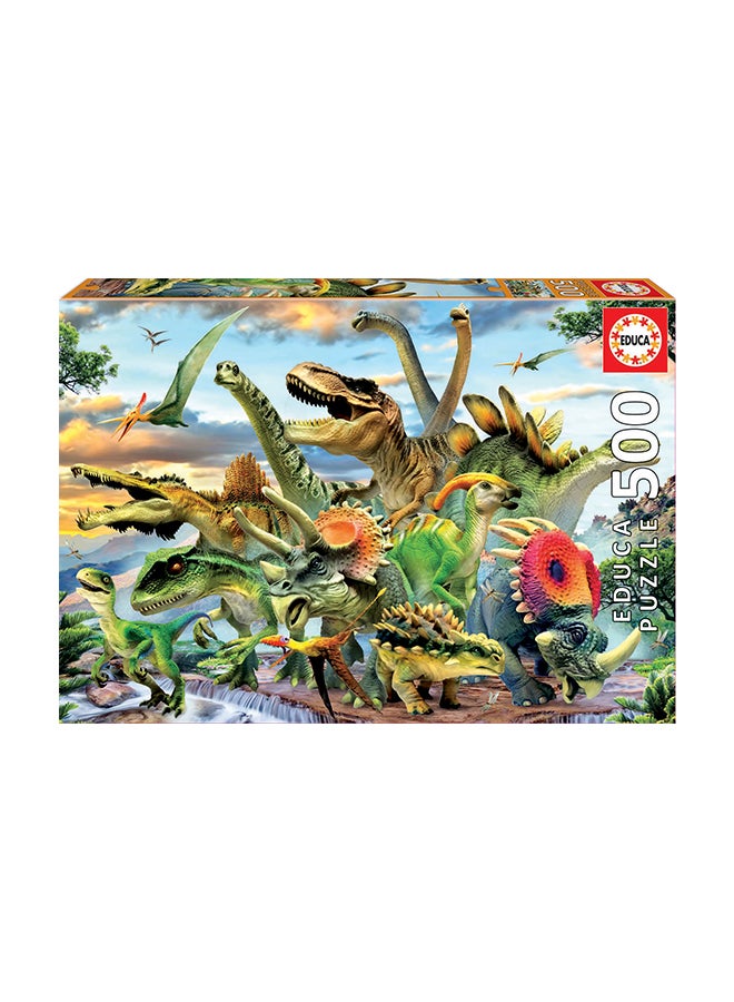 EDUCA Dinosaurios Jigsaw Puzzle multicolour