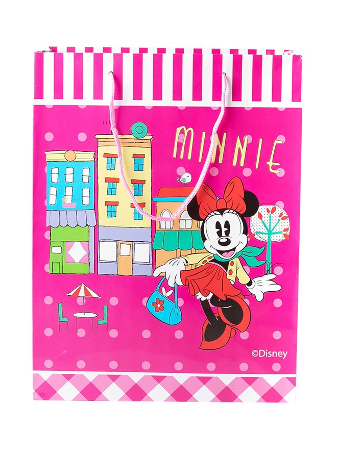 Disney Minnie Paper Bag Pink 