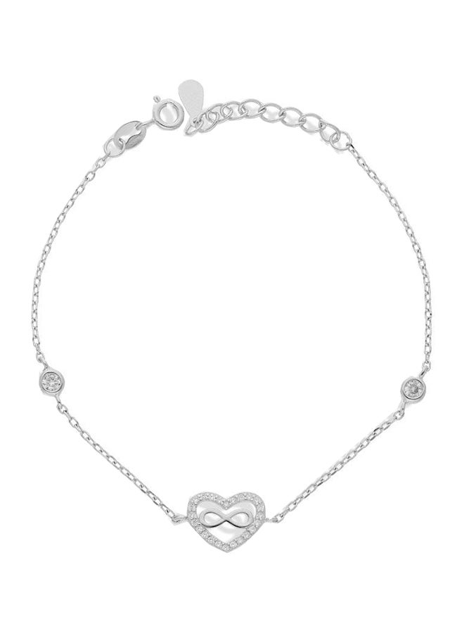 FK Jewellers - Stylish Italian Silver Bracelet - Image 1