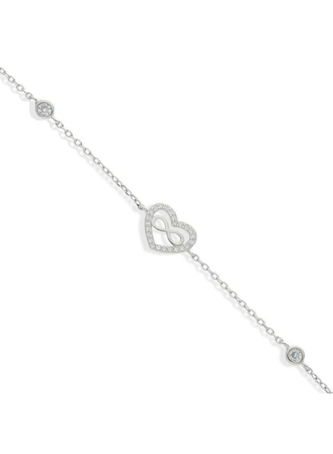 FK Jewellers - Stylish Italian Silver Bracelet - Image 1