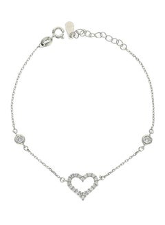 Stylish Italian Silver Bracelet