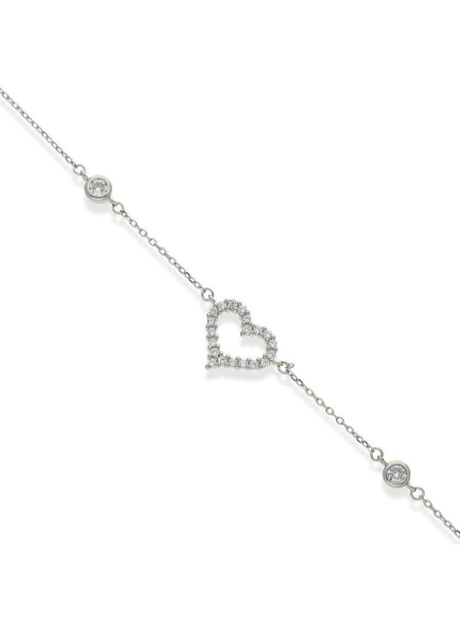 FK Jewellers - Stylish Italian Silver Bracelet - Image 1