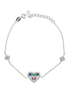 Stylish Italian Silver Bracelet