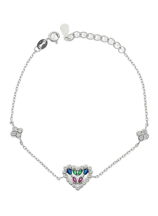 FK Jewellers - Stylish Italian Silver Bracelet - Image 1