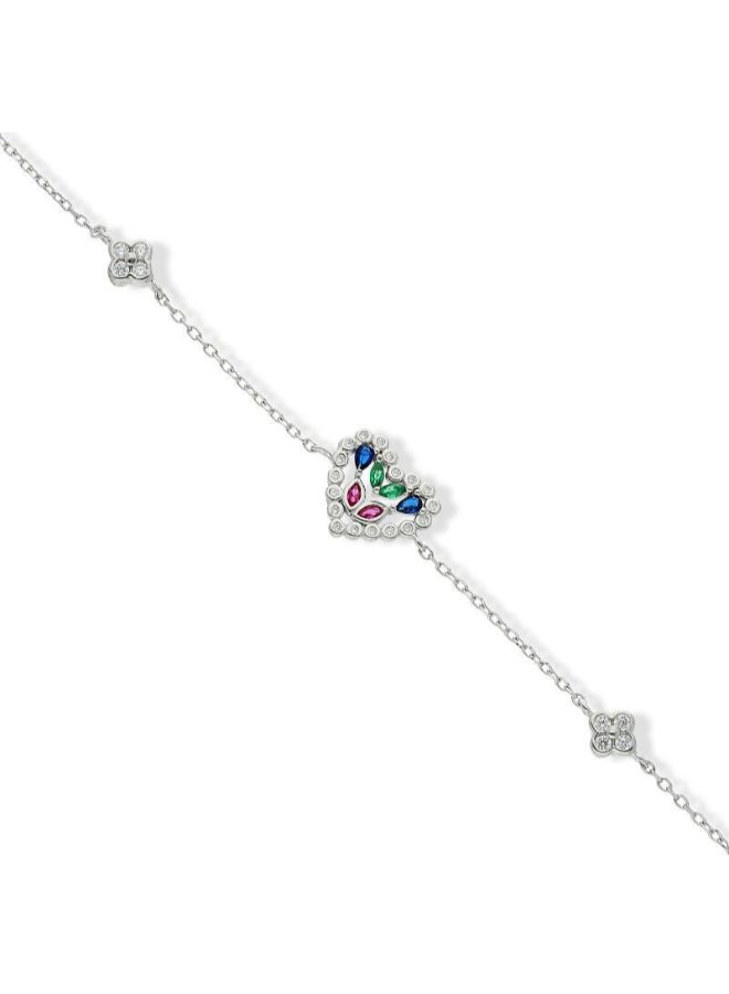 FK Jewellers - Stylish Italian Silver Bracelet - Image 1