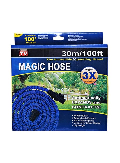 Expanding Magic Hose Blue/Black 30meter