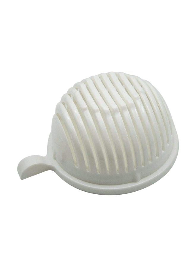 Generic Bowl Designed Salad Cutter White 7.2x14.3x8.2inch 