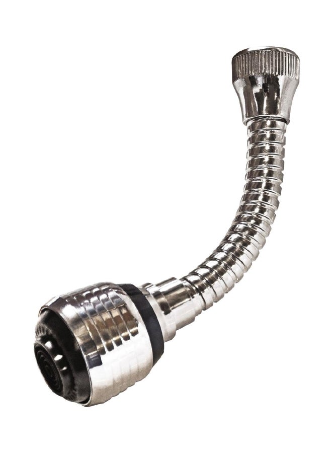 Turbo Flex - 360 Degree Stainless Steel Faucet Silver - Image 1