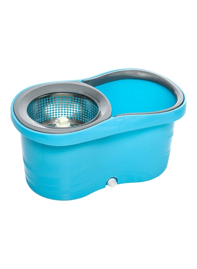 Rotating Mop With Bucket Set Blue/White/Silver - Image 3