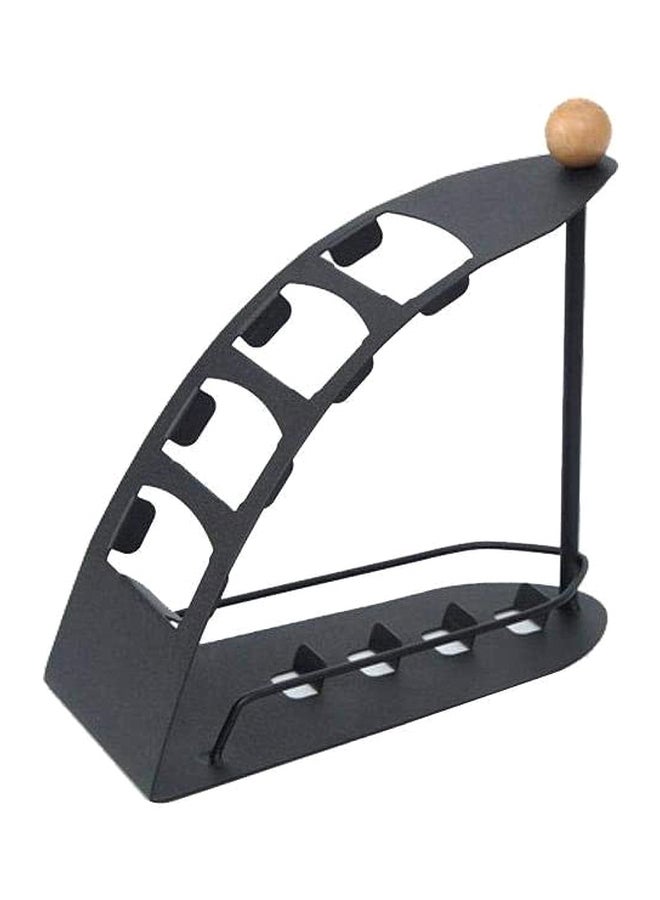 YupFun Metal Remote Organizer Black/Beige - Image 1