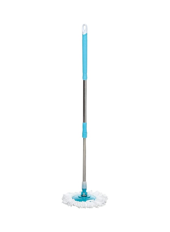 Rotating Mop With Bucket Set Blue/White/Silver - Image 2