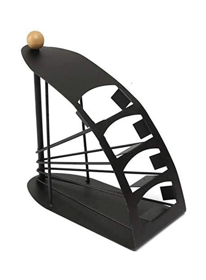 YupFun Metal Remote Organizer Black/Beige - Image 2