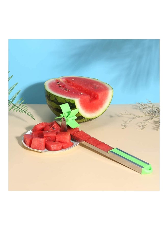 Watermelon Windmill Slicer Green/Silver - Image 2