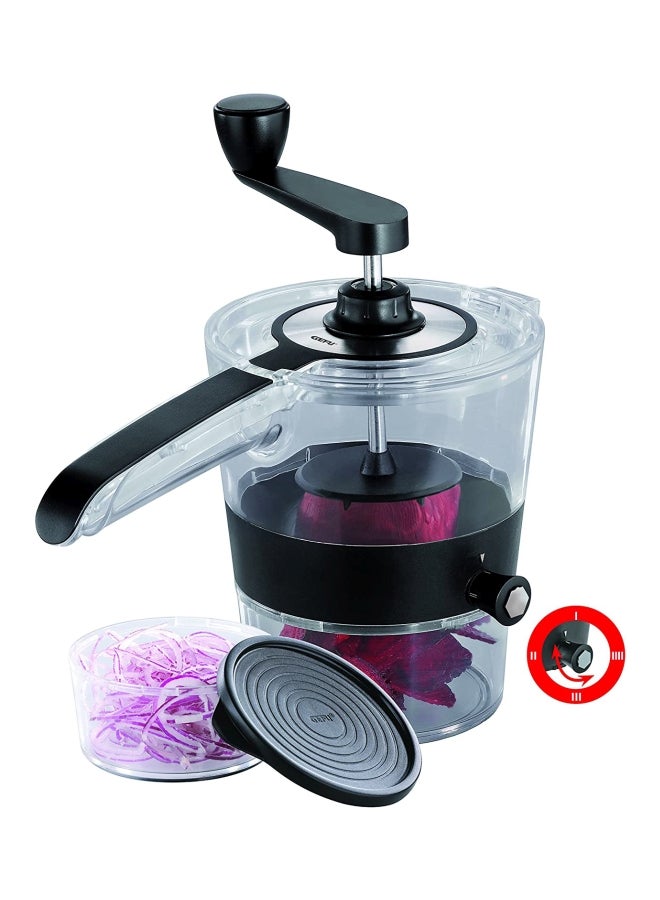 GEFU Spiralfix Spiral Cutter Black/Clear  - Image 3