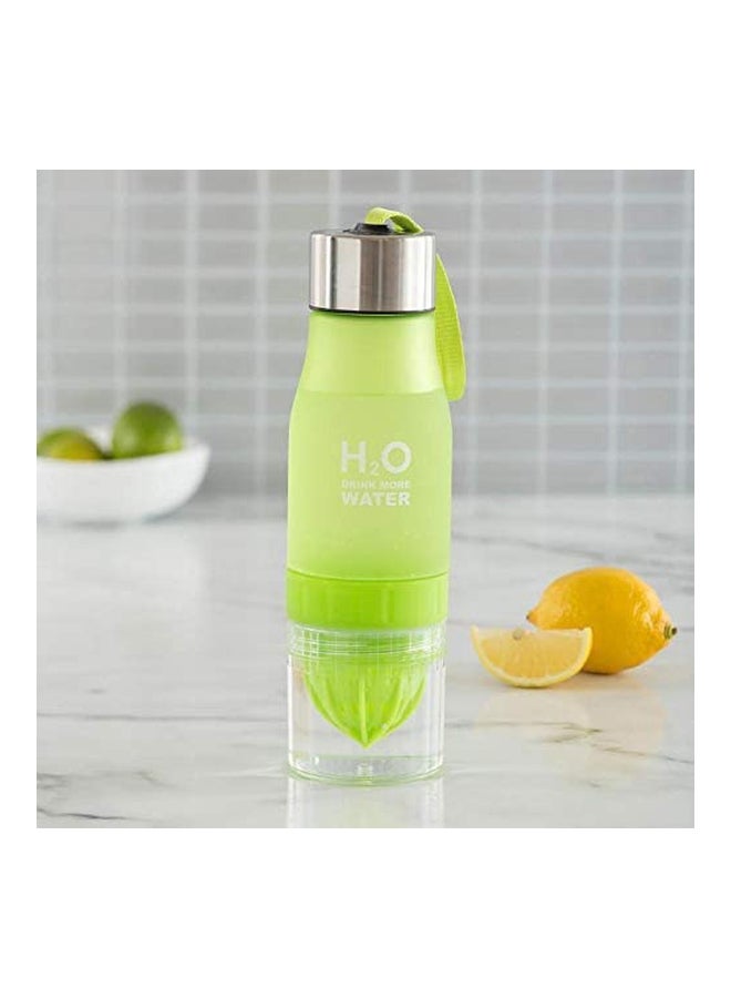 H2O Water Bottle With Fruit Juice Infuser 24x7cm - Image 2