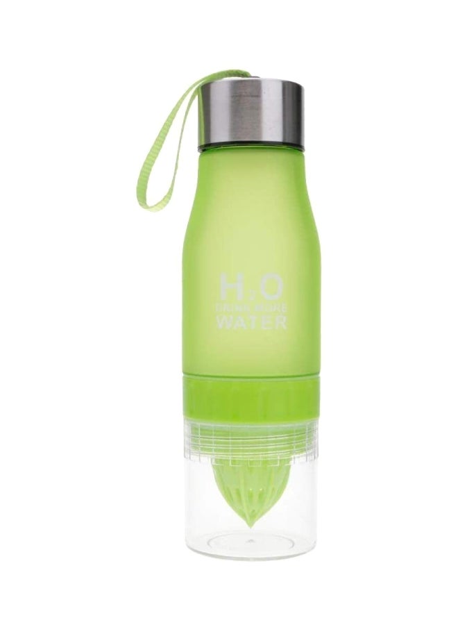 H2O Water Bottle With Fruit Juice Infuser 24x7cm - Image 1