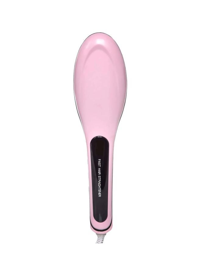 Fast Hair Straightener Comb Pink/Black - Image 2
