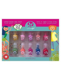 Suncoat Girl 10-Piece Water-Based Nail Polish Set Party Palette  - Image 1