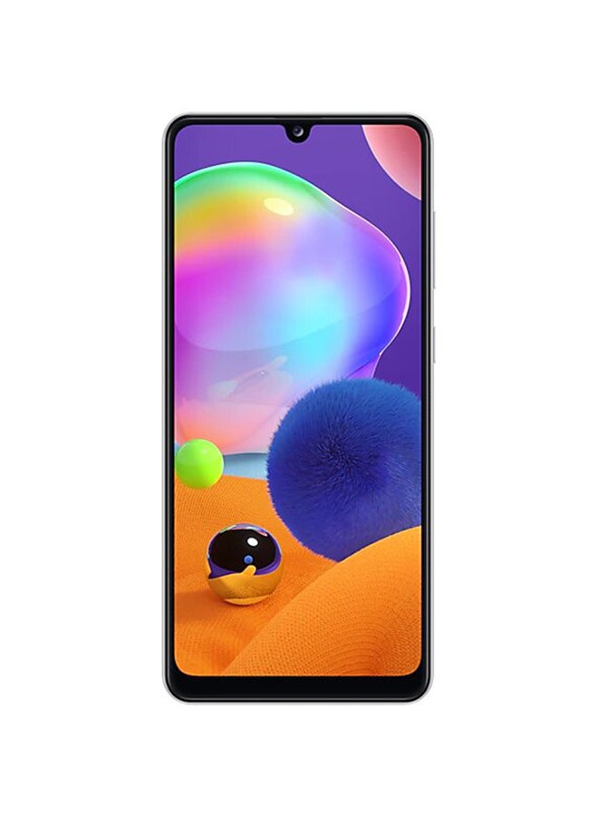 Samsung - Galaxy A31 Dual SIM Prism Crush White 4GB RAM 128GB 4G LTE - UAE Version - Image 1