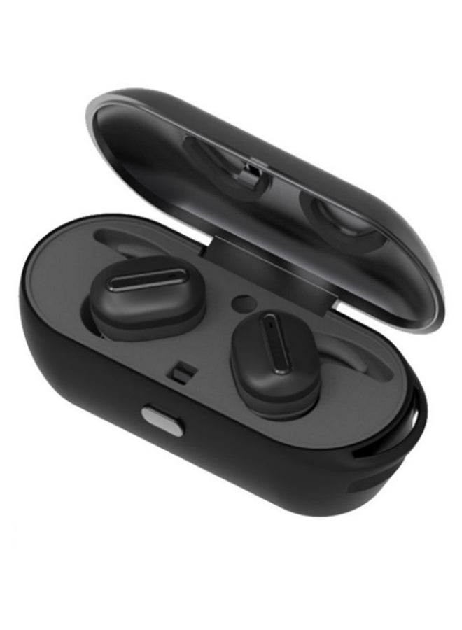 Mini Bluetooth Earbuds With Charge Box Black - Image 1