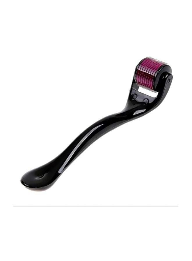 اسطوانة تدليك للبشرة بإبرة مايكرو أسود/وردي - Image 2