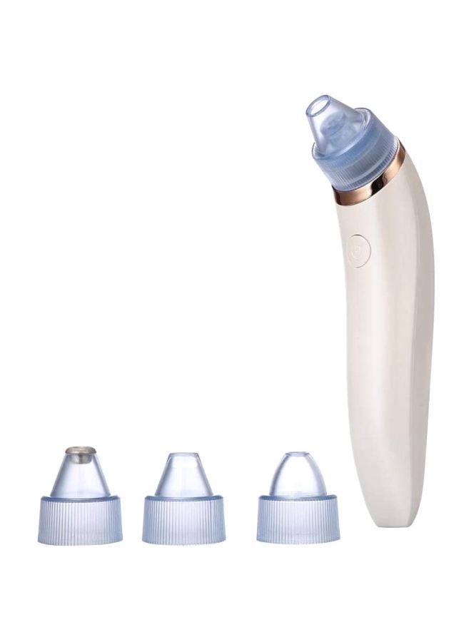 Blackhead Vacuum Cleaner White/Gold - Image 1