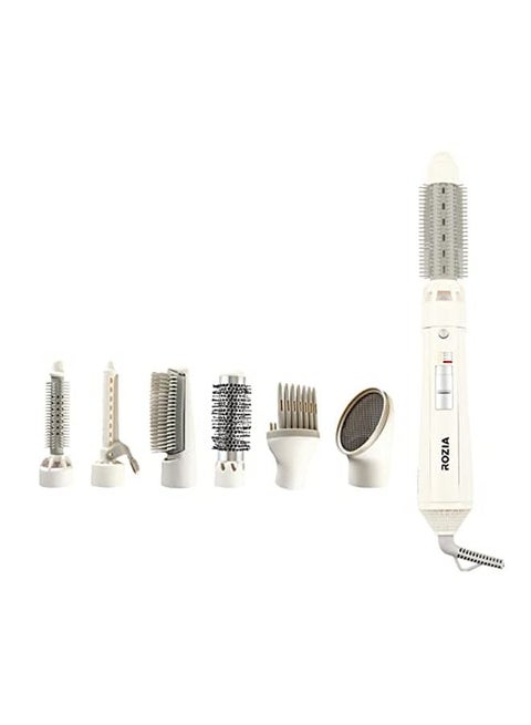 7-In-1 Hair Styler White/Grey