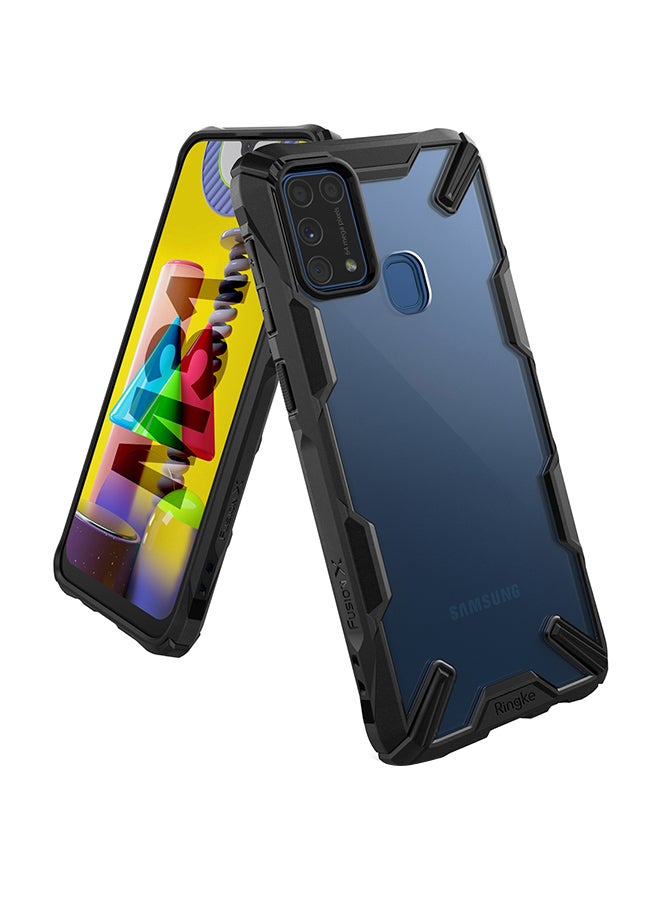 Ringke Hard Fusion-X Ergonomic Shock Absorption Bumper Case Cover For Samsung Galaxy M31 Black