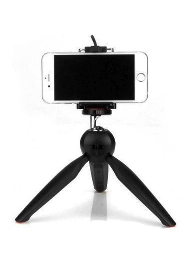 Mini Tripod With Camera Holder Bracket Black - Image 2