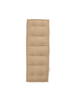 REGAL IN HOUSE Velvet Quilted Floor Cushion combination Beige 72x24x4cm  - Image 1