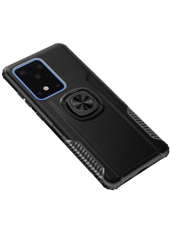 Ozone 360 Degree Rotation Grip Holder Protective Cover For Samsung Galaxy Ultra Black