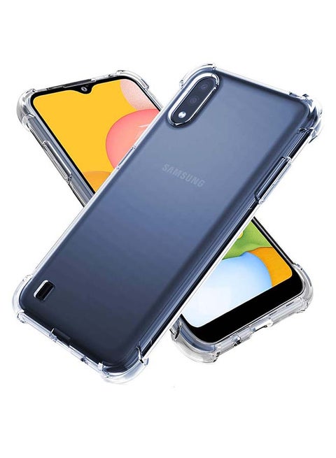 Protective Case Cover For Samsung Galaxy A01 Clear