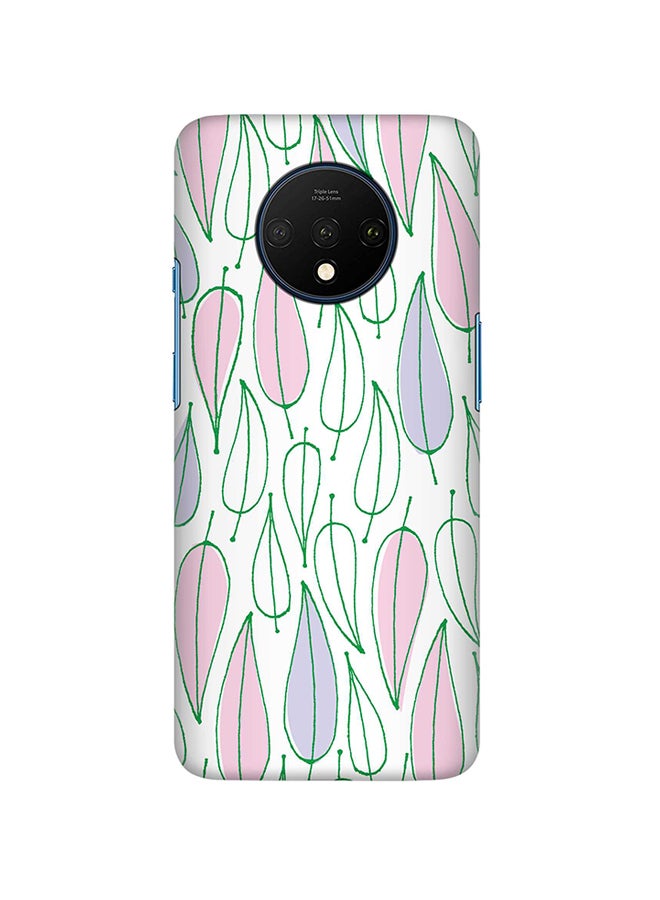 Stylizedd - Slim Snap Basic Series Anti-Scratch Customized Mobile Case Cover For OnePlus 7T Pastel Summer - Image 1