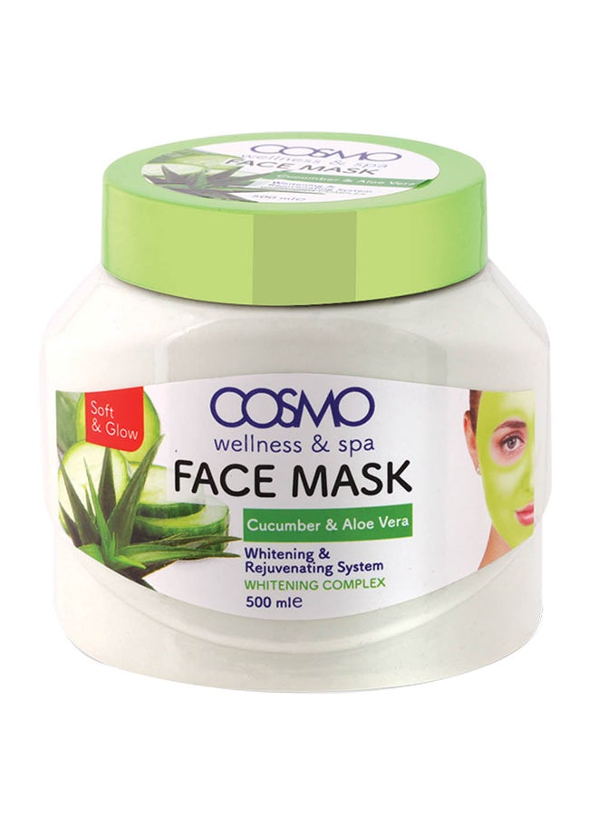 COSMO Cucumber & Aloe Vera Face Mask 500ml 