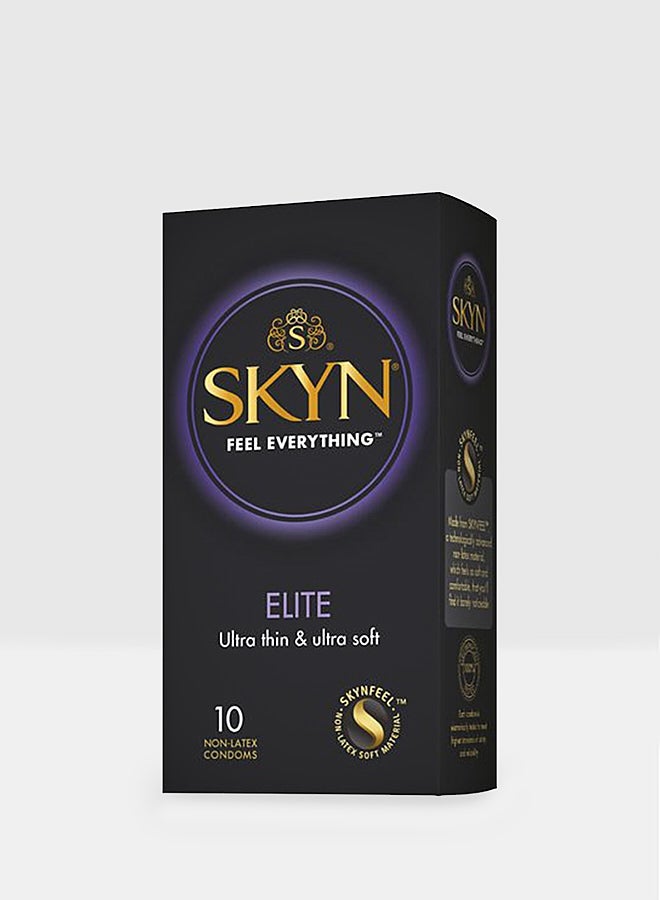 SKYN 10-Piece Elite Ultra Thin & Ultra Soft Condoms
