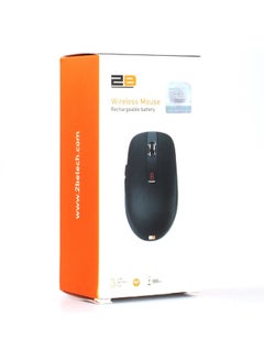 2B MO866 Rechargeable Wireless Optical Mouse Black  - Image 4