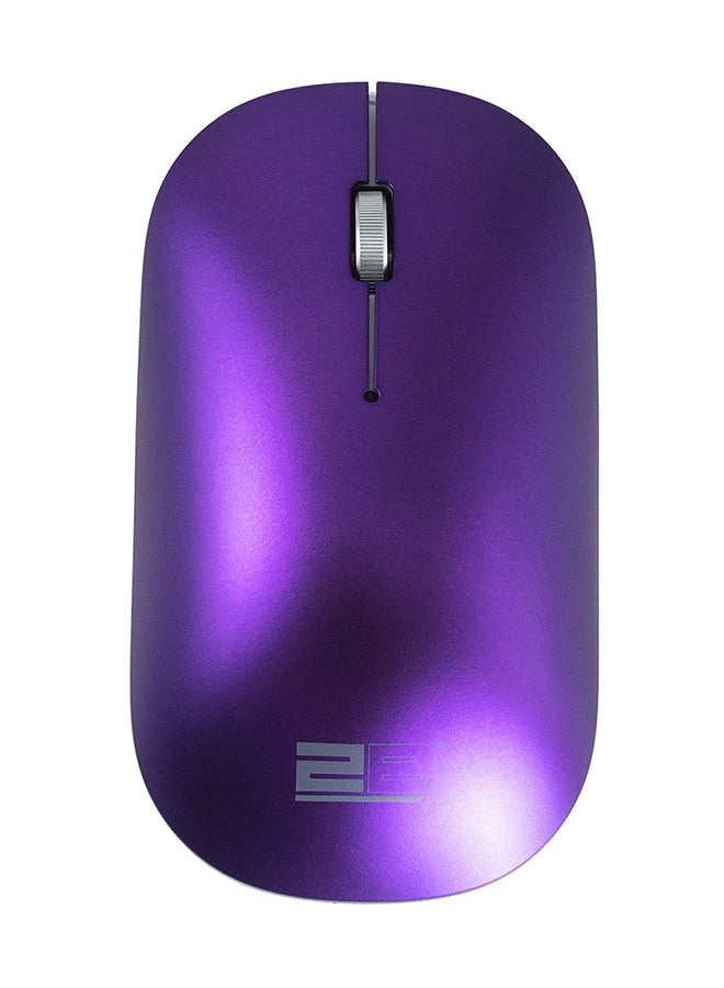 2B MO877 Slim Wireless Optical Mouse Purple - Image 1