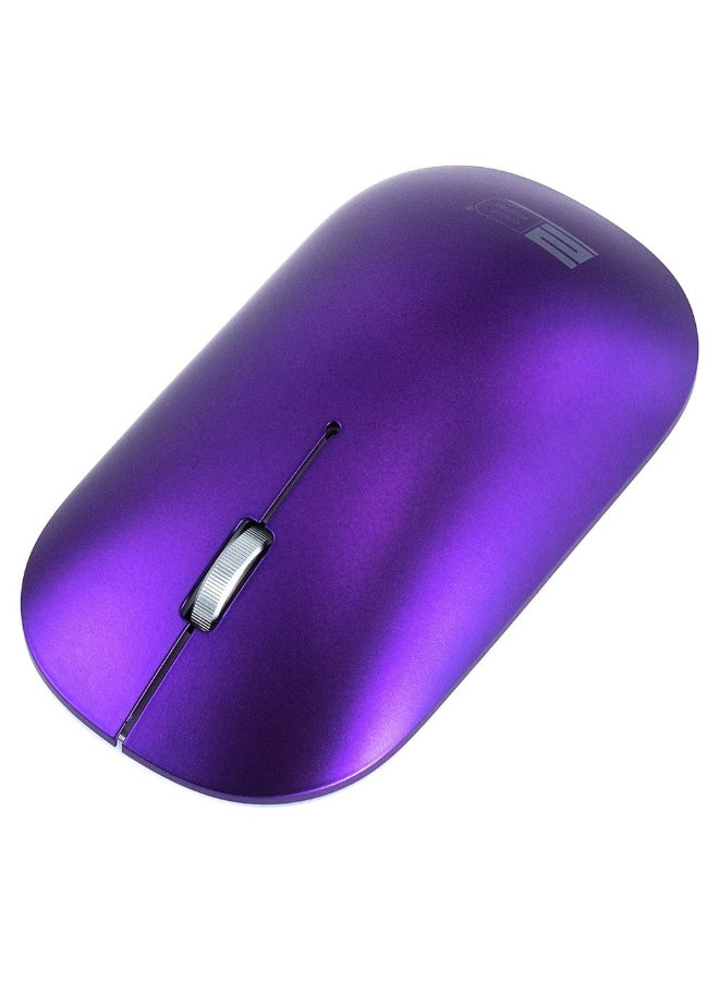 2B MO877 Slim Wireless Optical Mouse Purple - Image 3