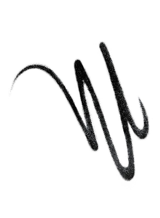 RIMMEL LONDON - Exaggerate Waterproof Eye Pencil With Built-In Smudger 0.28 g 261 Noir - Image 1