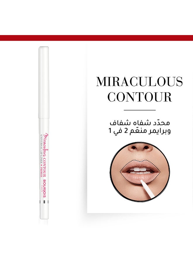 BOURJOIS PARIS - Miraculous Contour Lips 0.25 g 00 Universal Shade - Image 1