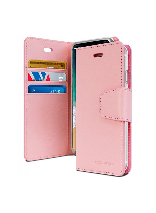 GOOSPERY - Leather Protective Case Cover For iPhone 11 Pro Pink - Image 1