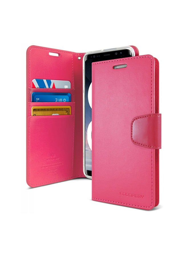GOOSPERY Leather Protective Case Cover For Samsung Galaxy Note 8 Fuchsia - Image 1