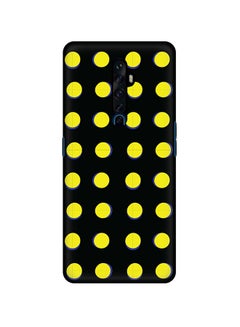 Slim Snap Basic Series Anti-Scratch Customized Mobile Case Cover For Oppo Reno2 Yellow Dots