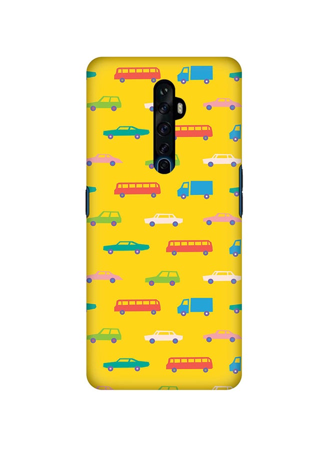 Stylizedd - Slim Snap Basic Series Anti-Scratch Customized Mobile Case Cover For Oppo Reno2 Opposite Traffic - Image 1