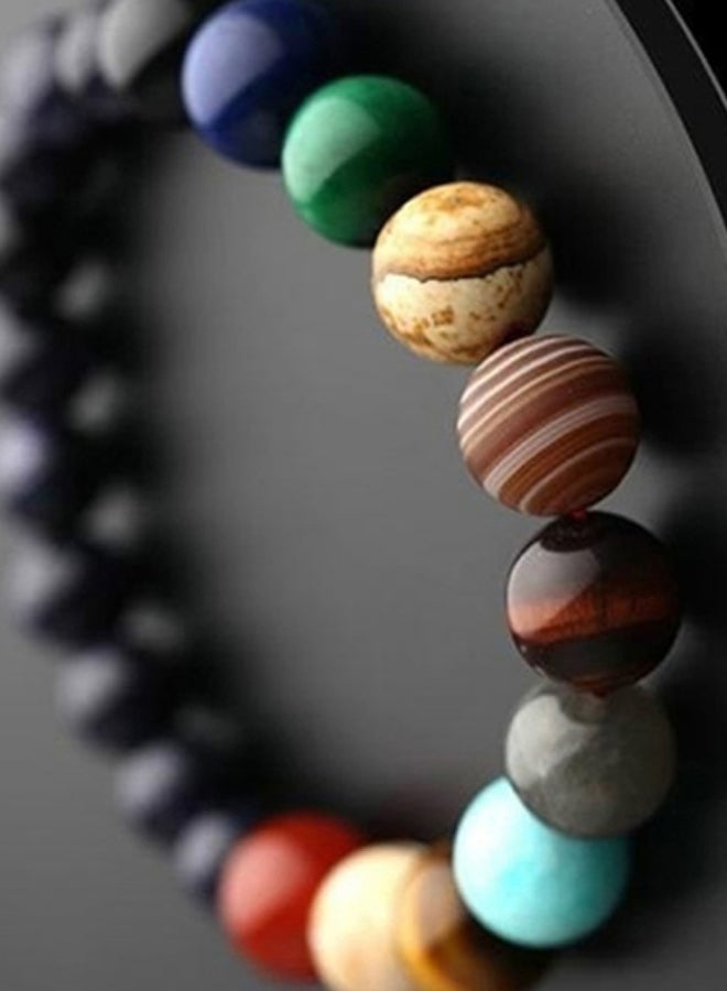 Beauenty Universe Eight Plants Galaxy Solar System Design Bracelet  - Image 3
